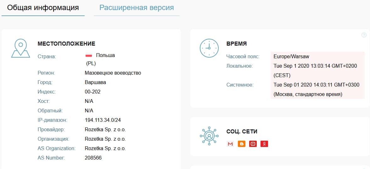 чекер соцсети анонимность