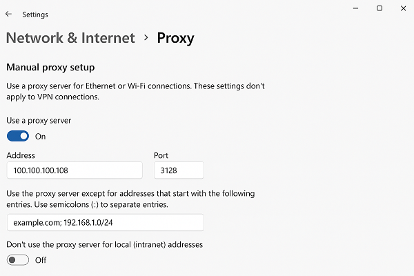 proxy windows