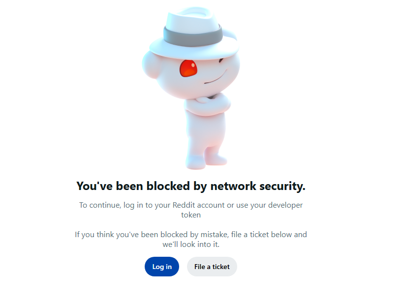 reddit block enter