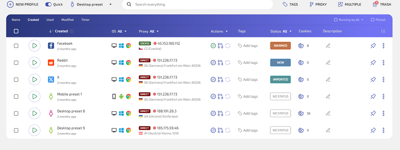 fingerprint spoofing anti-detect